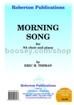Morning Song for female choir (SA)