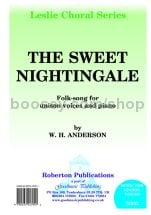 Sweet Nightingale for unison voices