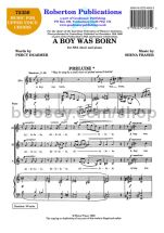 Boy Was Born for female choir (SSA)