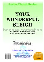 Your Wonderful Sleigh for unison choir & piano