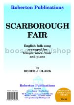 Scarborough Fair for female choir (SSAA)