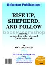 Rise Up Shepherd and Follow for female choir (SSAA)