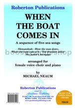 When the Boat Comes in (Sea Songs) for female choir (SA)