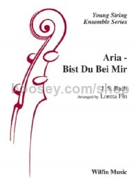 Aria -- Bist Du Bei Mir (String Orchestra Conductor Score)