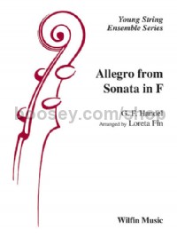 Allegro from Sonata in F (String Orchestra Score & Parts)