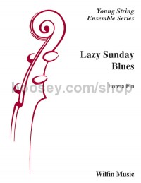Lazy Sunday Blues (String Orchestra Conductor Score)