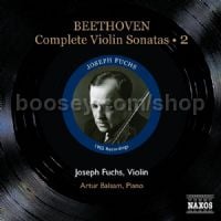 Joseph Fuchs: Violin Sonatas vol.2 (Naxos Historical Audio CD)