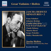 Heifetz Miniatures vol.2 (Naxos Historical Audio CD)