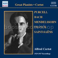 Alfred Cortot (Naxos Historical Audio CD)