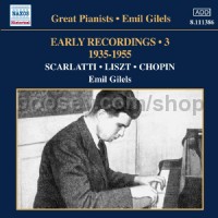 Emil Gilels Recordings vol.3 (Naxos Historical Audio CD)