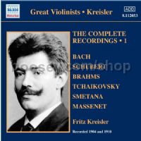 Complete Recordings-1 (Naxos Historical Audio CD)
