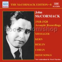 Mccormack 1918-1920 (Naxos Historical Audio CD)