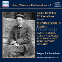 Rachmaninoff Plays... (Naxos Historical Audio CD)