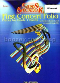 First Concert Folio (wind band) (trumpet part)