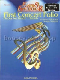 First Concert Folio (wind band) (Trombone/Bari BC/Bassoon)