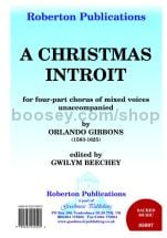 A Christmas Introit for SATB choir