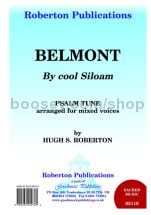 Belmont for SATB choir