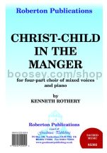 Christ-Child in the Manger for SATB choir