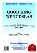 Good King Wenceslas for SATB choir