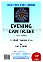 Evening Canticles (short service) - SATB choir