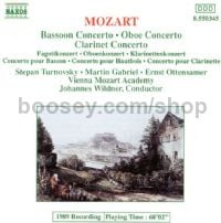 Bassoon Concerto/Oboe Concerto/Clarinet Concerto (Naxos Audio CD)