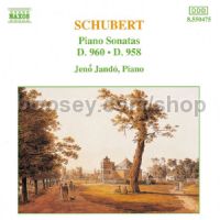 Piano Sonatas Nos. 21, D. 960 & 19, D. 958 (Naxos Audio CD)