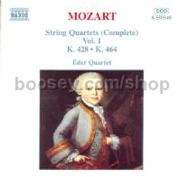 String Quartets vol.1, K. 464 & K. 428 (Naxos Audio CD)