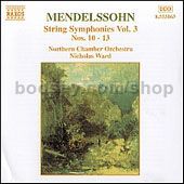 String Symphonies vol.3 (Naxos Audio CD)
