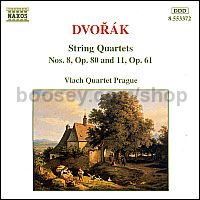 String Quartets No.8, Op. 80 & No.11, Op. 61 (Naxos Audio CD)