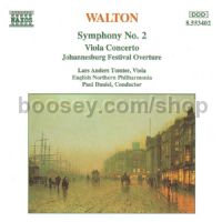 Symphony No.2/Viola Concerto (Naxos Audio CD)
