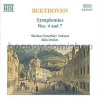 Symphonies Nos. 4 and 7 (Naxos Audio CD)