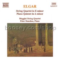 String Quartet in E minor Op 83/Piano Quintet in A minor Op 84 (Naxos Audio CD)