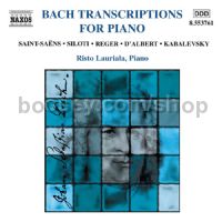 Transciptions For Piano (Naxos Audio CD)