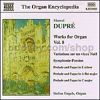 Works for Organ vol.8 (Naxos Audio CD)