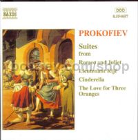 Orchestral Suites: Romeo & Juliet, Lieutenant Kije, Cinderella etc. (Naxos Audio CD)