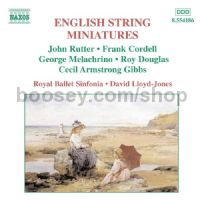 English String Minitures (Naxos Audio CD)