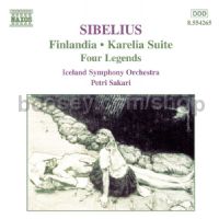 Finlandia/Karelia Suite/Lemminkainen Suite (Naxos Audio CD)