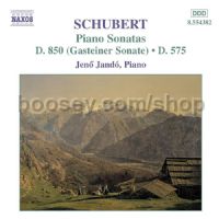 Piano Sonatas, D. 575 & D. 850 (Naxos Audio CD)