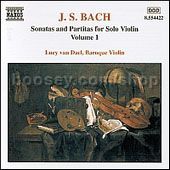 Sonatas & Partitas for Solo Violin, BWV 1001-1003 (Naxos Audio CD)