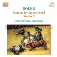 Sonatas for Harpsichord vol.5 (Naxos Audio CD)