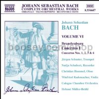 Brandenburg Concertos vol.1 (Naxos Audio CD)