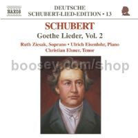 Deutsche Schubert Lied Edition (13): Goethe vol.2 (Naxos Audio CD)