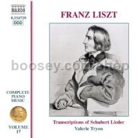 Complete Piano Music (17): Schubert Song Transcriptions vol.2 (Naxos Audio CD)