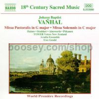 Missa Pastoralis/Missa Solemnis (Naxos Audio CD)