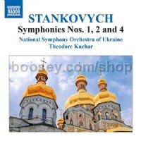 Symphonies 1, 2 & 4 (Naxos Audio CD)