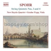 String Quintets Nos. 3 and 4 (Naxos Audio CD)