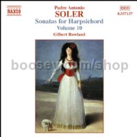 Sonatas for Harpsichord vol.10 (Naxos Audio CD)