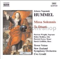 Missa Solemnis/Te Deum (Naxos Audio CD)