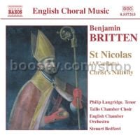Christ's Nativity/Psalm 150 Op. 67/St Nicolas Op. 42 (Naxos Audio CD)