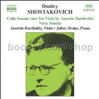 Viola Sonata Op 147/Cello Sonata op 40 (arr. for viola) (Naxos Audio CD)